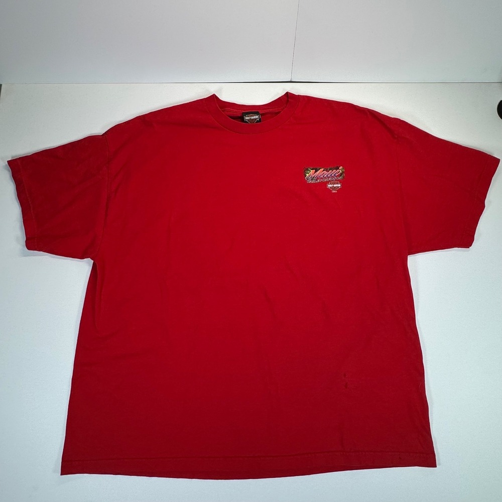 Harley Davidson Maui‎ Hawaii T-Shirt Mens 3XL Red Alstyle Classic Graphic 2019